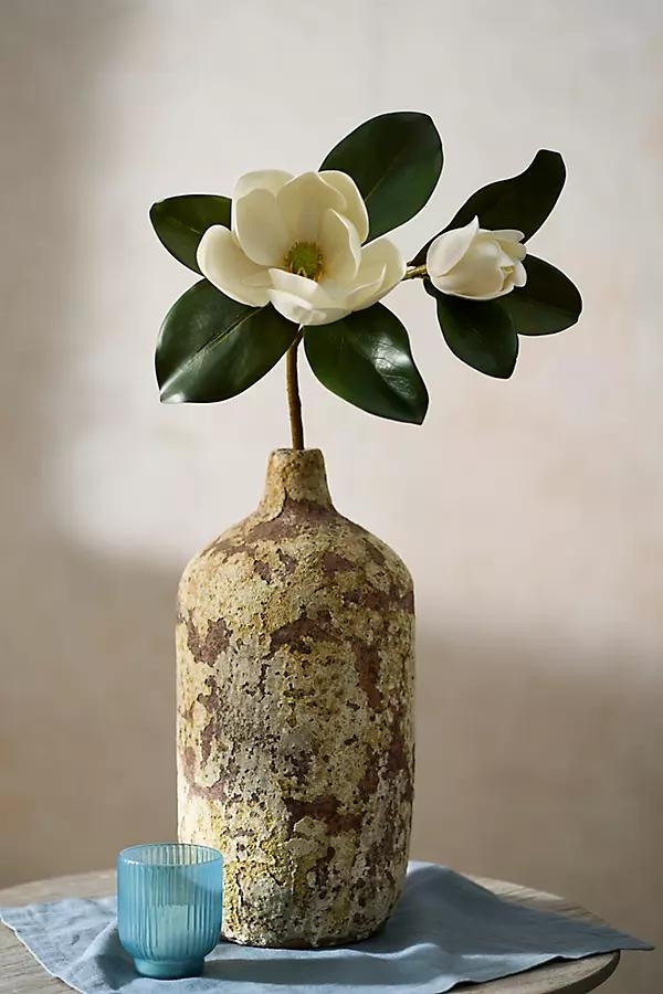 Faux Leafy Magnolia Spray - Image 0