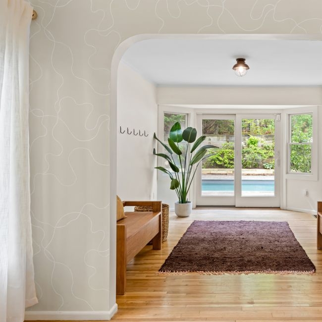 Backdrop Turini Light Beige Wallpaper - Image 1