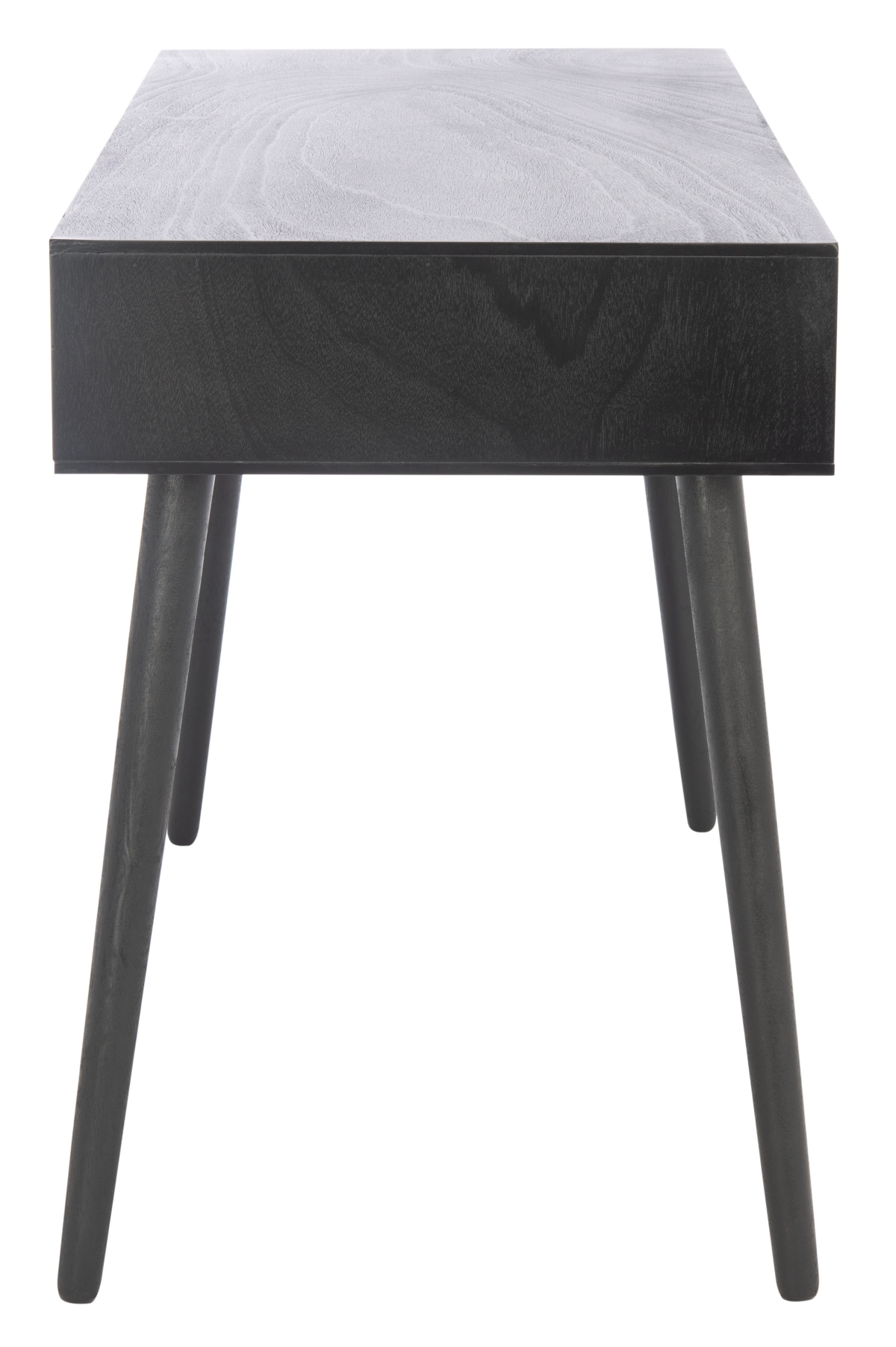 Remy 1 Drawer Writing  Desk - Black - Safavieh - Image 5
