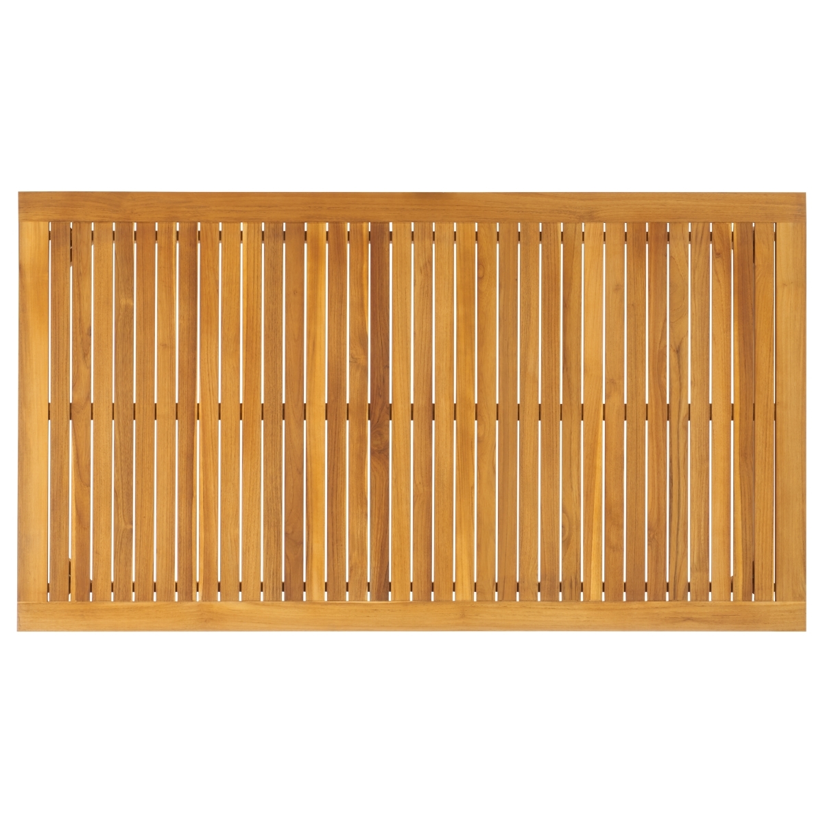 Mayaguana Teak Dining Table - Natural - Image 4