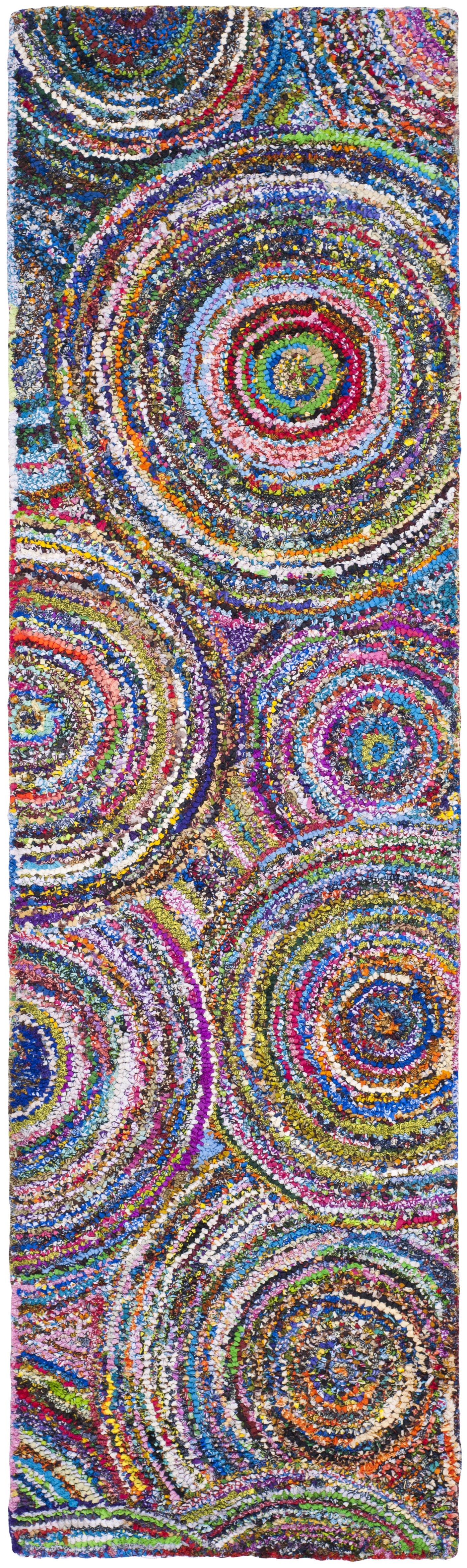 Arlo Home Hand Tufted Area Rug, NAN514A, Multi,  2' 3" X 10' - Image 0