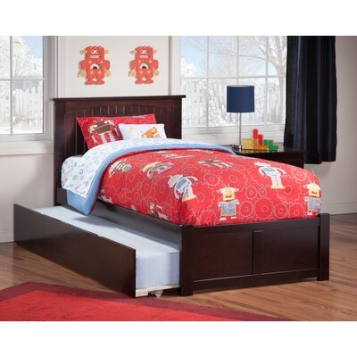 Graham Solid Wood Platform Bed with Trundle by Beachcrest Home™ - Image 0