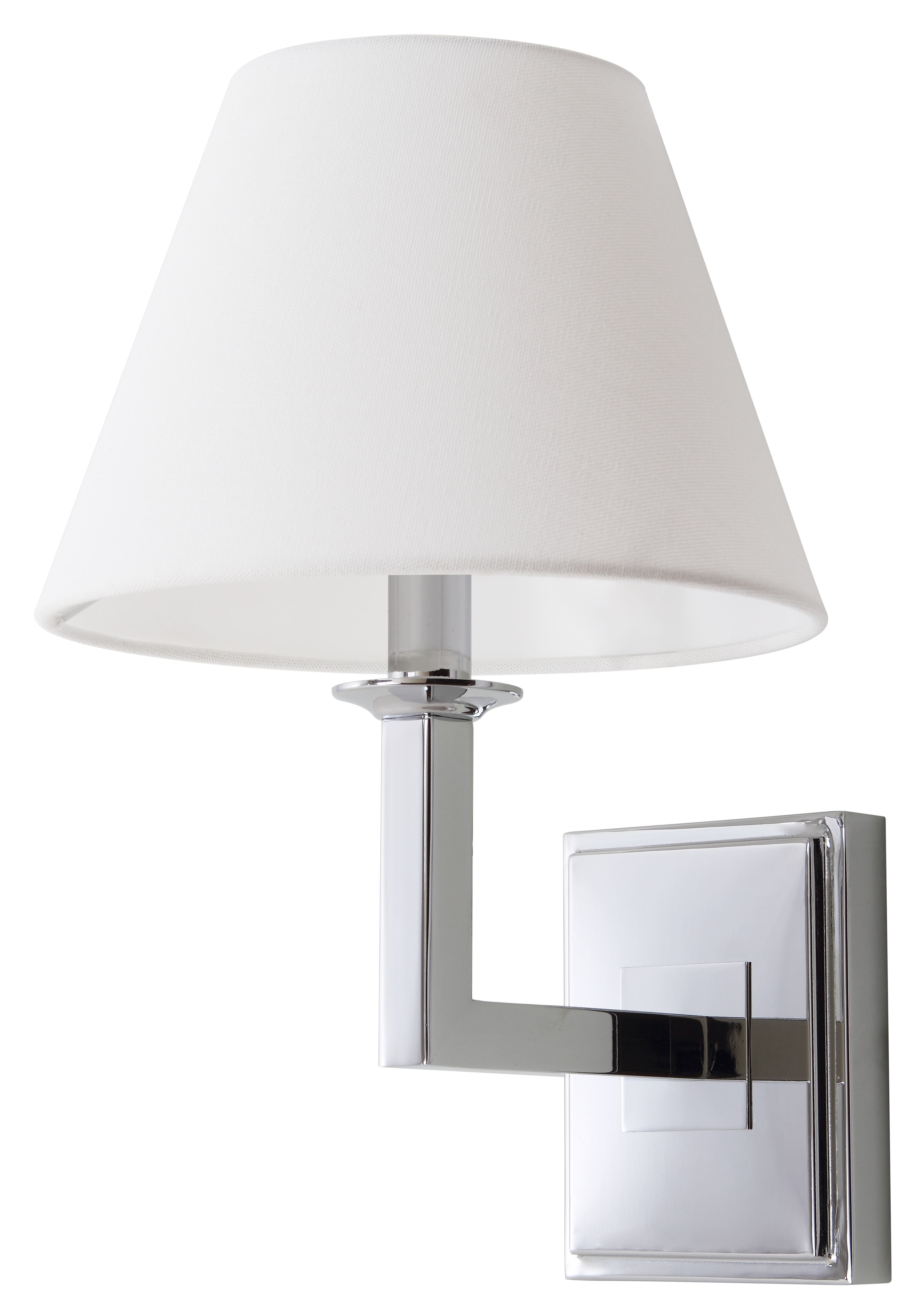 Pauline 14.5-Inch H Wall Sconce - Chrome - Safavieh - Image 2