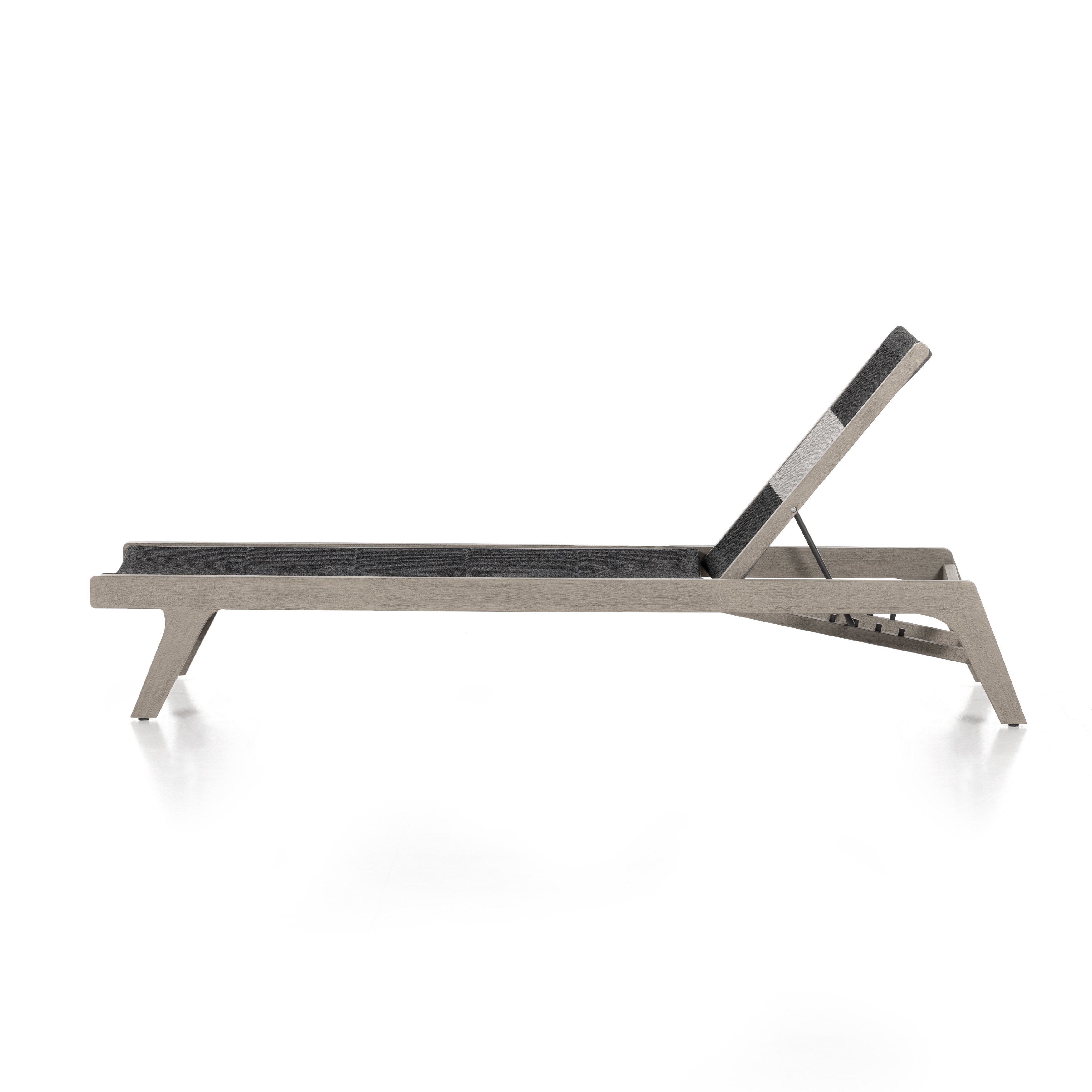 Julian Outdoor Chaise Lounge-Grey - Image 4