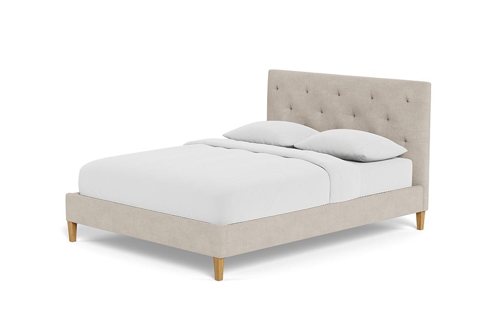 Lowen Upholstered Bed with Tufting Option - Image 2
