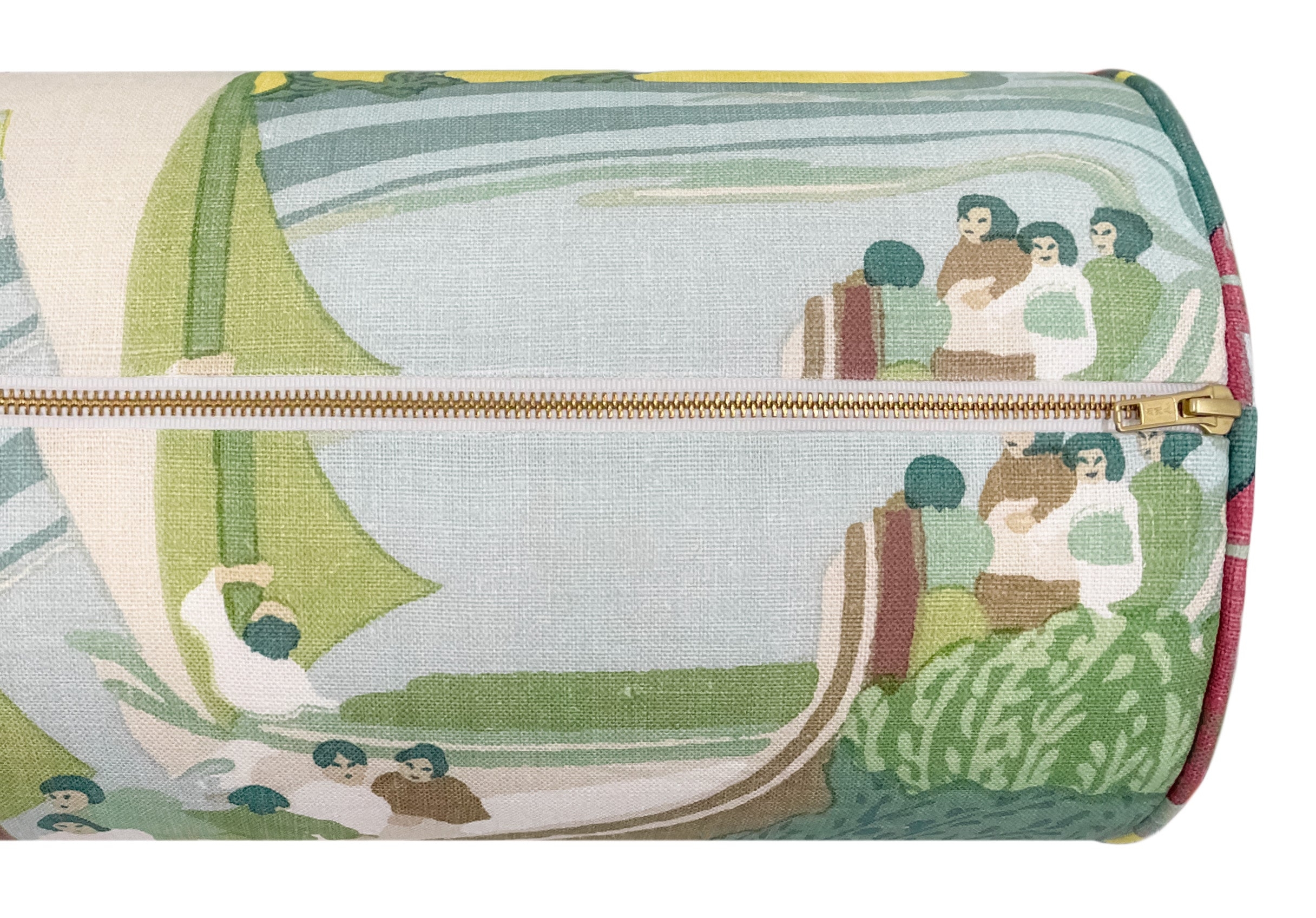 THE BOLSTER :: PEARL RIVER // YELLOW | SCHUMACHER - BY THE YARD - Image 3