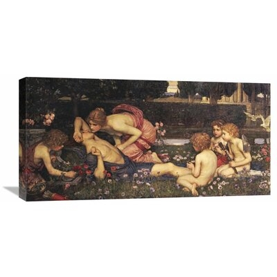 'The Awakening of Adonis' by John William Waterhouse Painting Print on Wrapped Canvas - Image 0