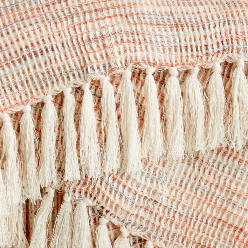 Cyril Waffle Weave Throw Blanket, 40" x 70" - Image 1