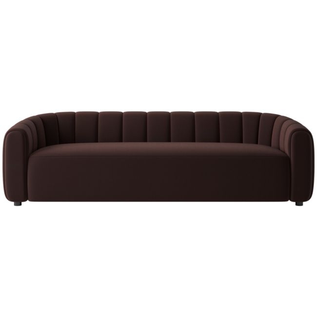 Fitz 97.5" Sofa Luca Espresso - Image 0