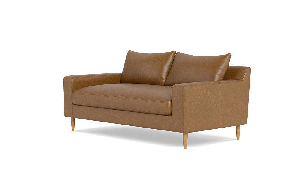 Sloan Leather Loveseat - Image 2