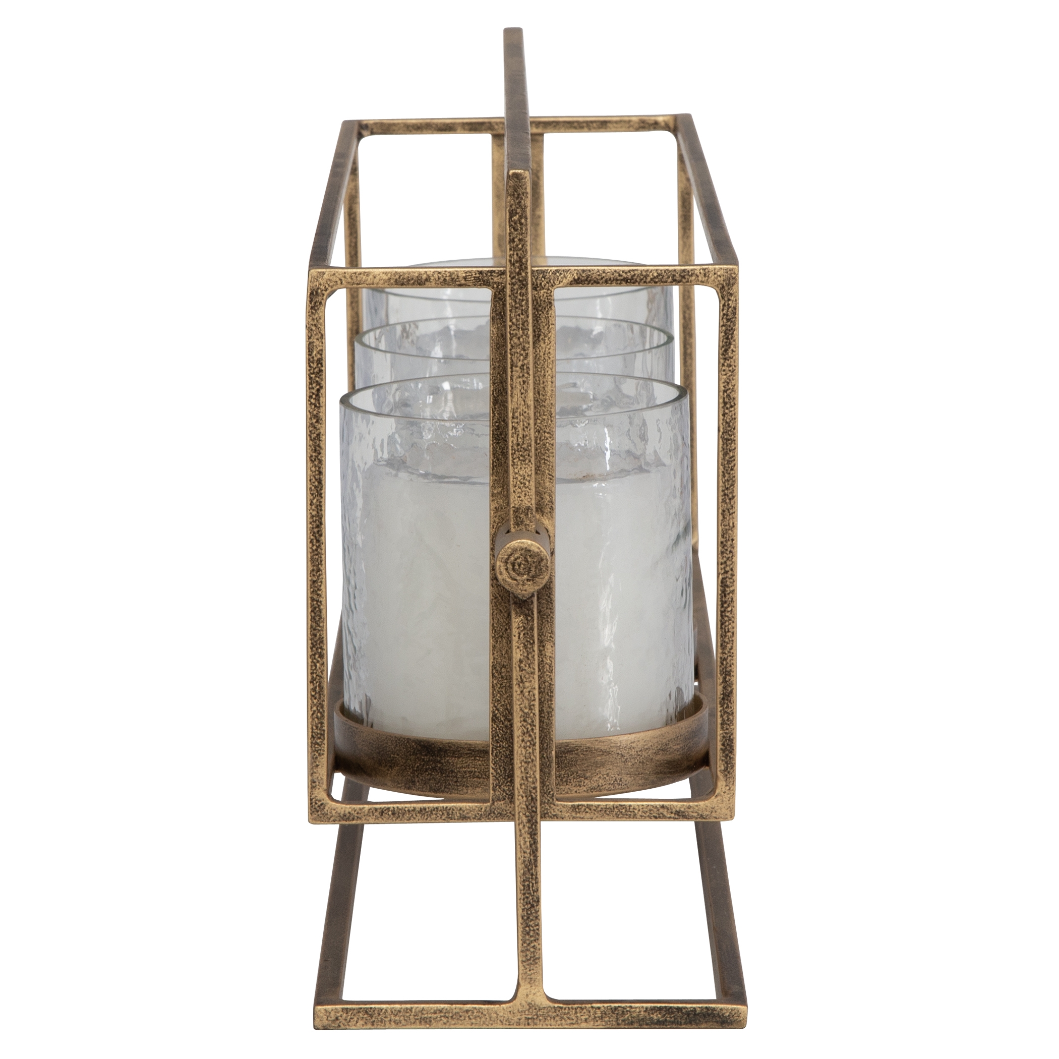 Wenman Gold Triple Candleholder - Image 4