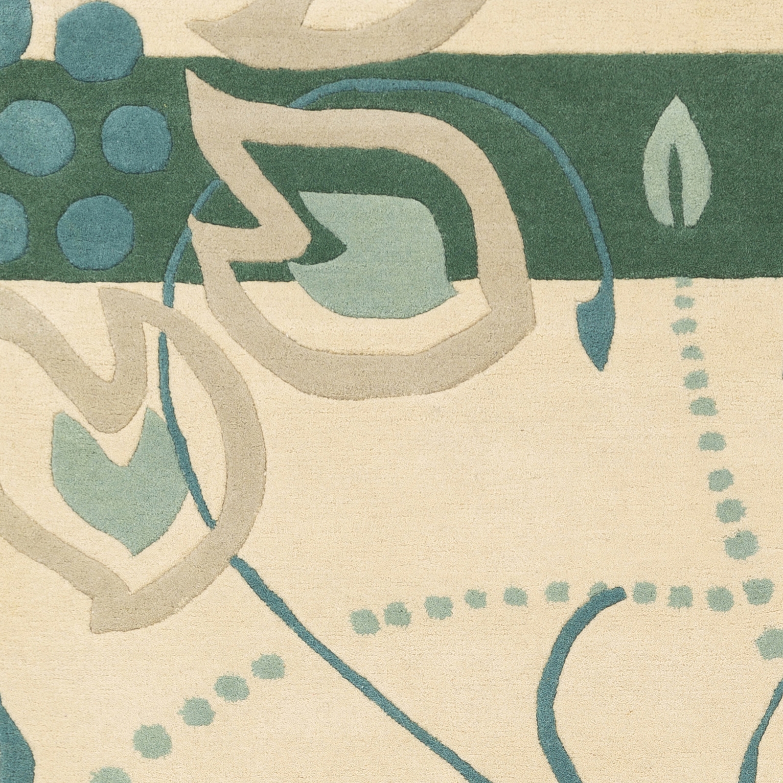 Athena Beige Indoor 2'6" x 8' Handmade Rug - Image 6