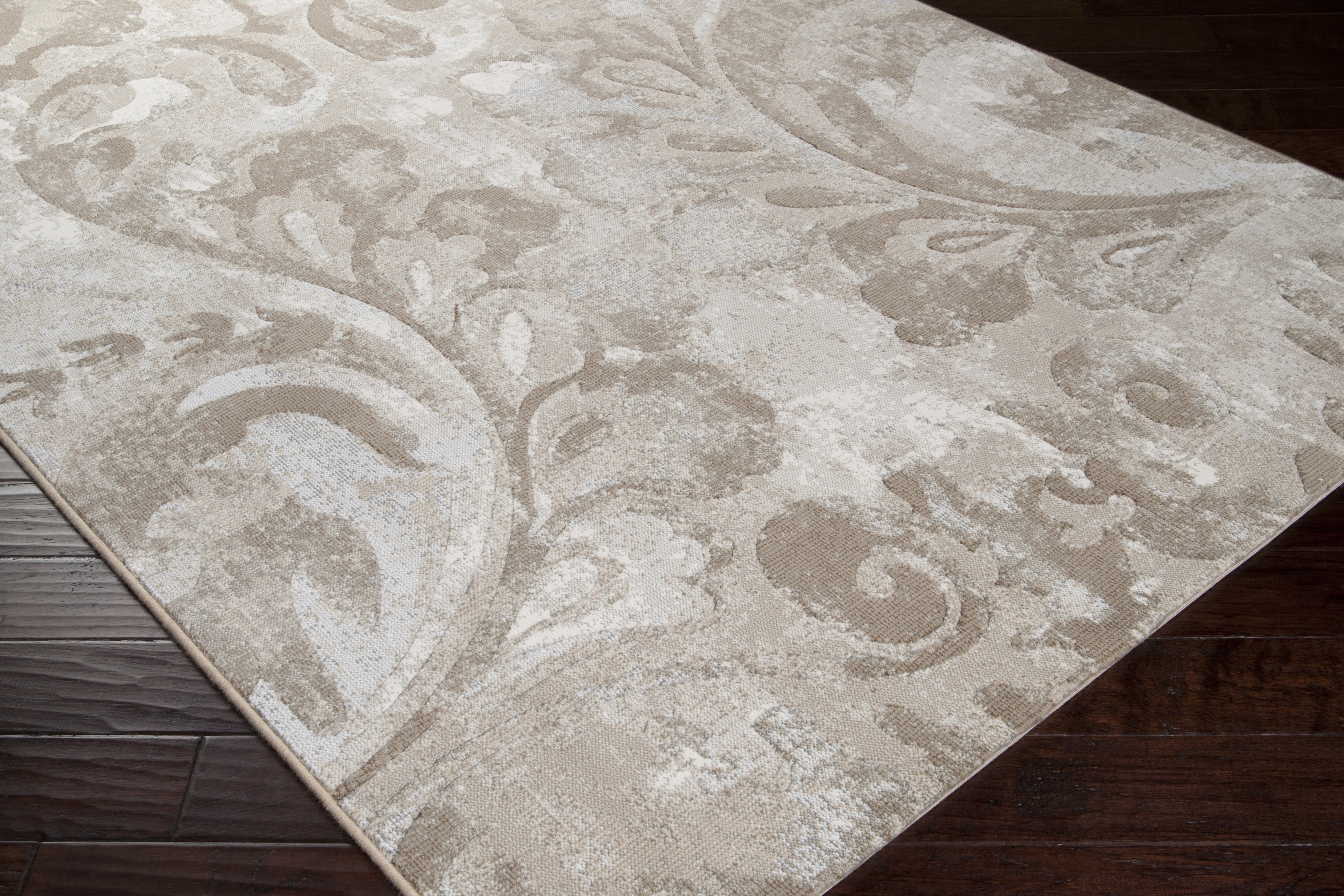 Contempo Beige Indoor 8'8" x 12'10" Machine Woven Rug - Image 3