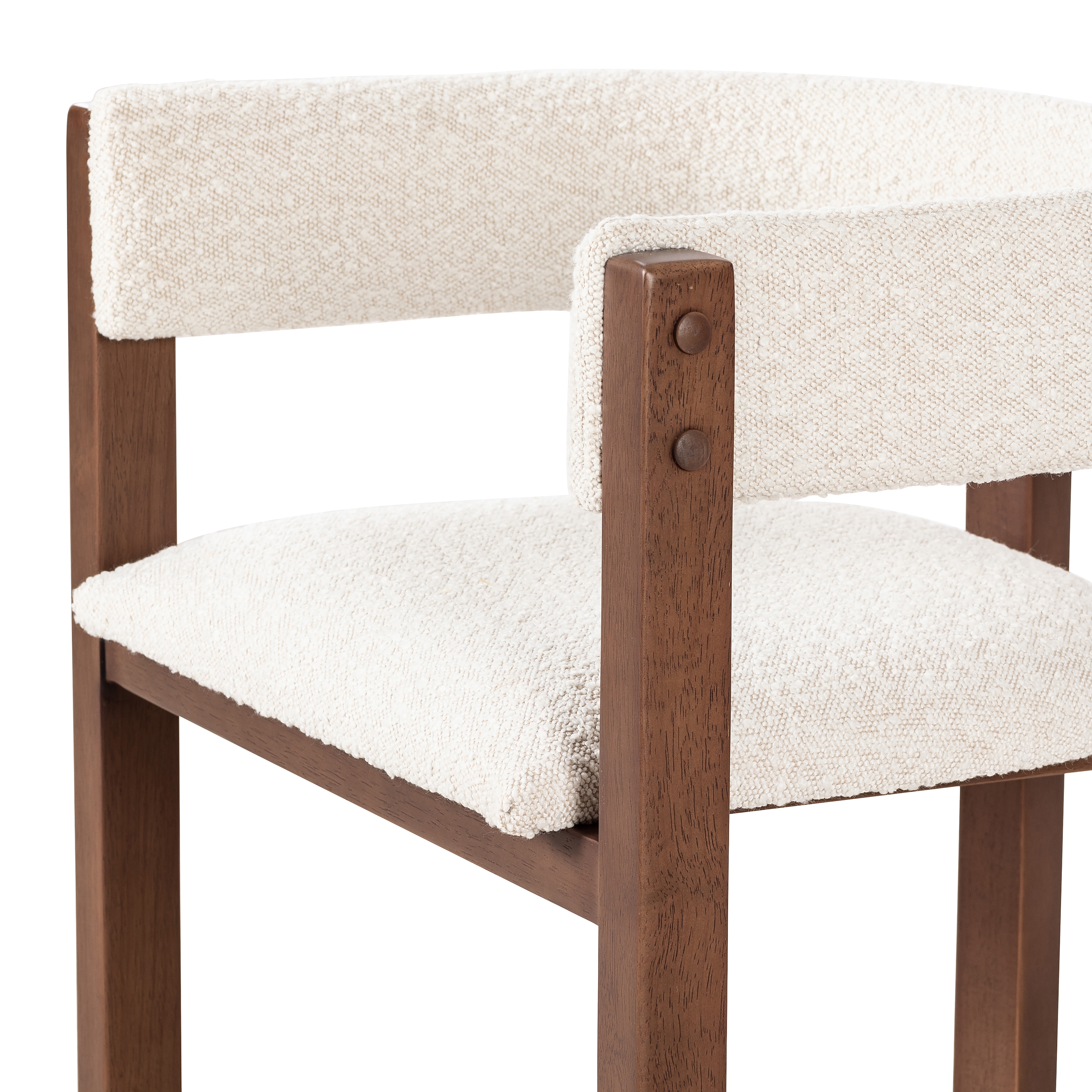 Vittoria Dining Armchair-Knoll Natural - Image 9