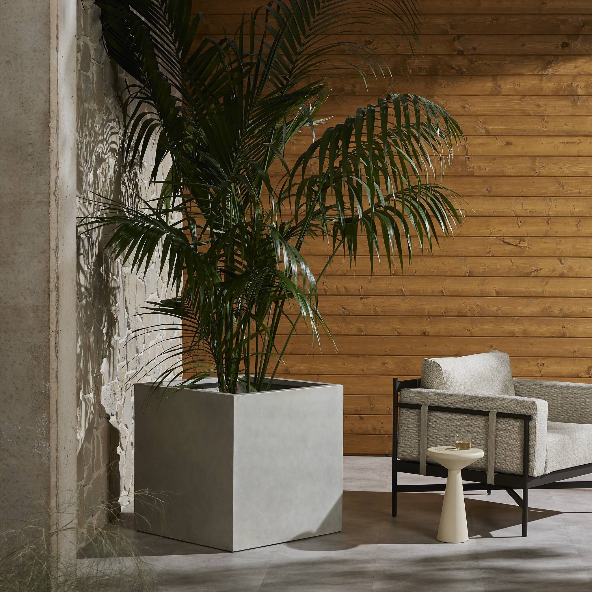 Kiro Planter - Natural Grey Concrete - Image 7
