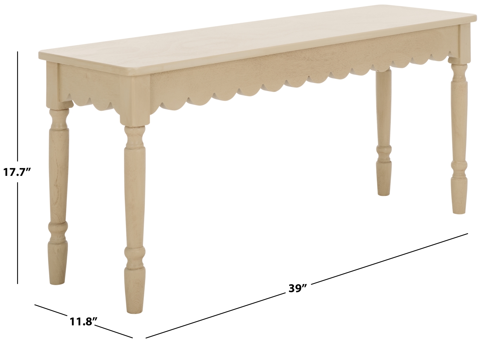 Haven Bench - Natural - Image 7