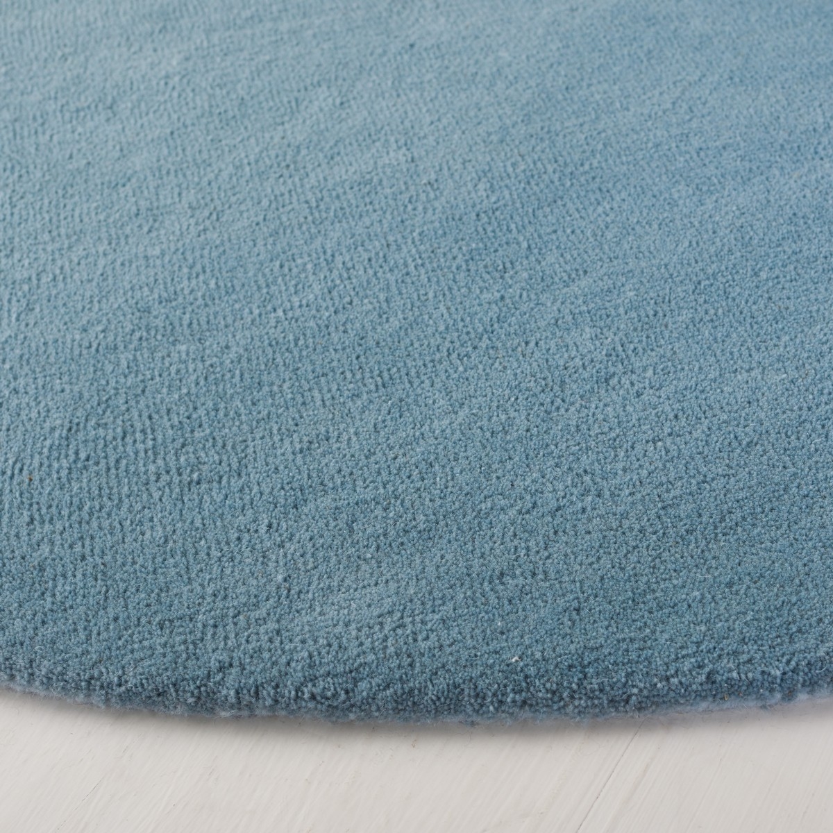 Safavieh Hand Tufted Area Rug, FTV128M, Blue, 7' X 7'  - Image 2