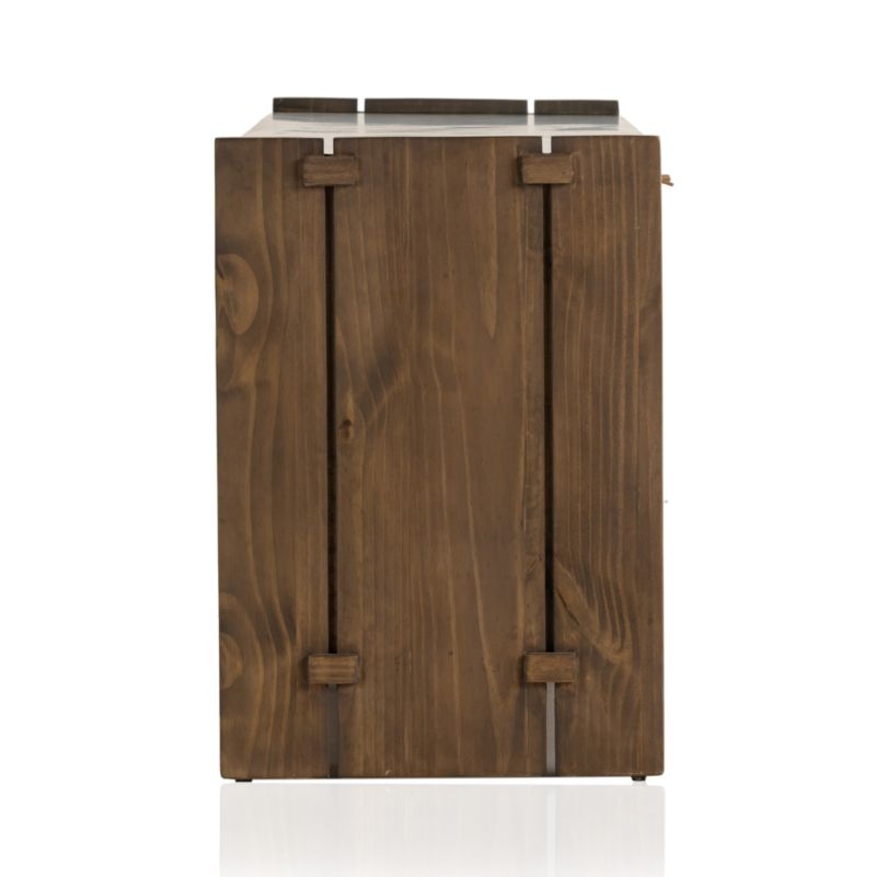 Oscar 78" Wood Storage Media Console - Image 4