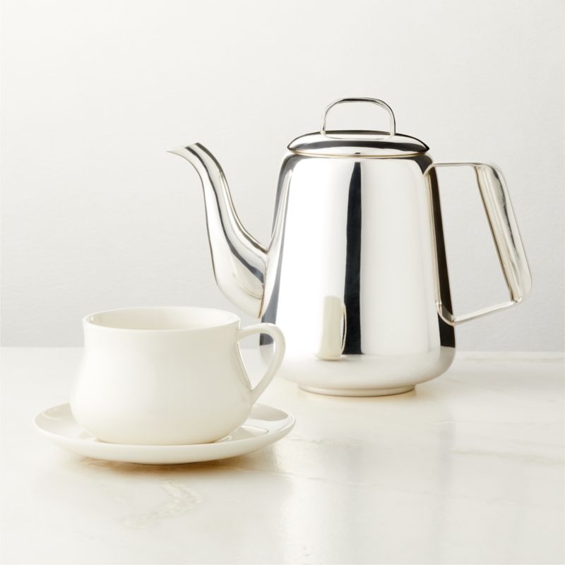 Dominick Stainless Steel Teapot - Image 2