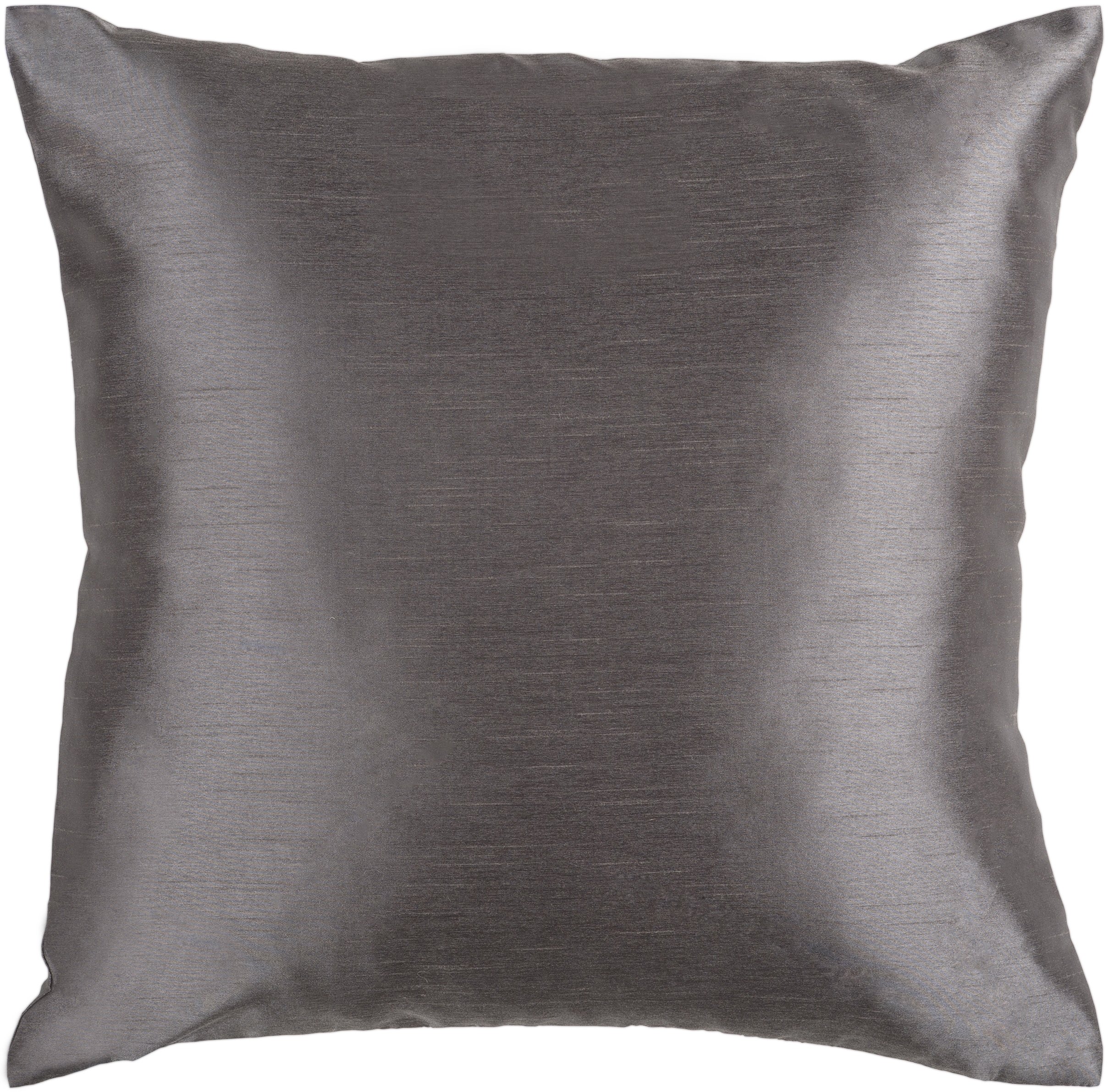 Solid Luxe Throw Pillow, 18" x 18", with down insert - Image 0