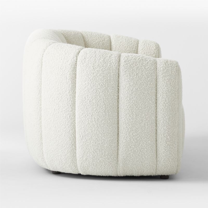 Fitz 72.5" Loveseat Bloce Cream - Image 3