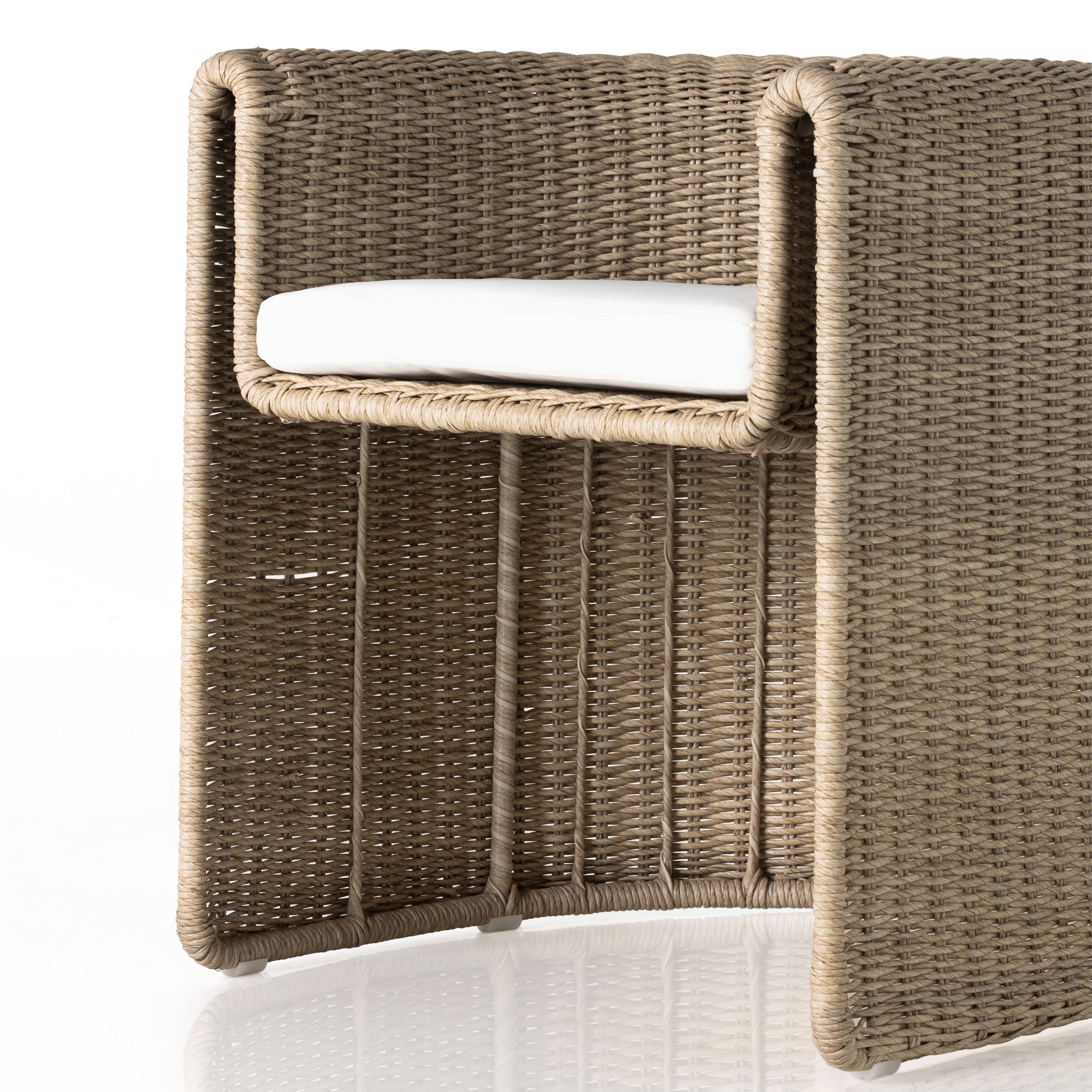 Tucson Outdoor Dining Armchair-White - Image 12