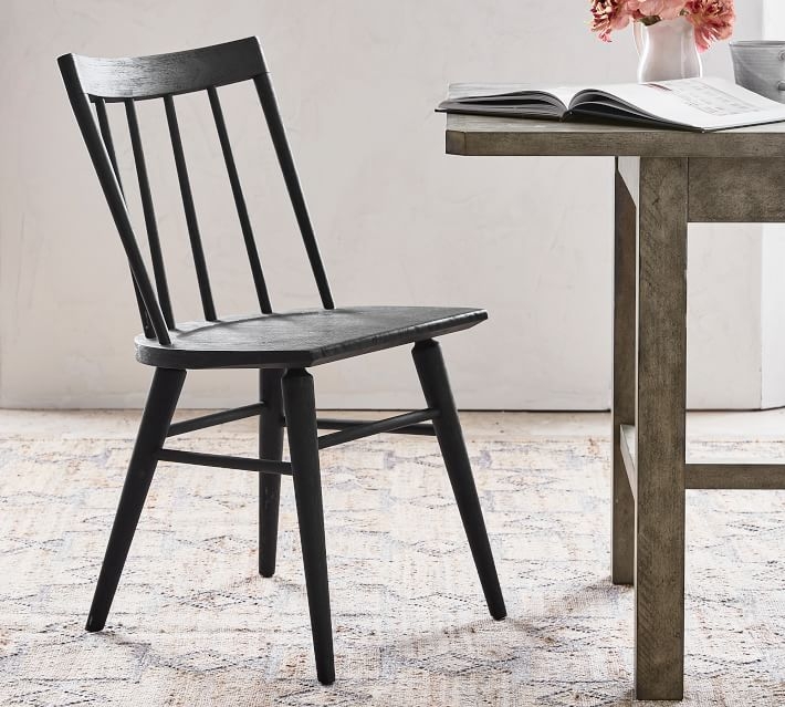 Shay Dining Chair, Black - Image 3
