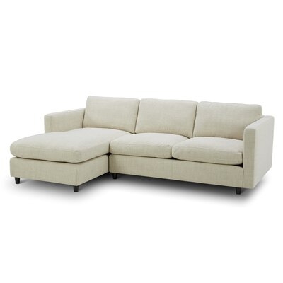 99.25" Wide Left Hand Facing Down Cushion Sofa & Chaise - Image 0