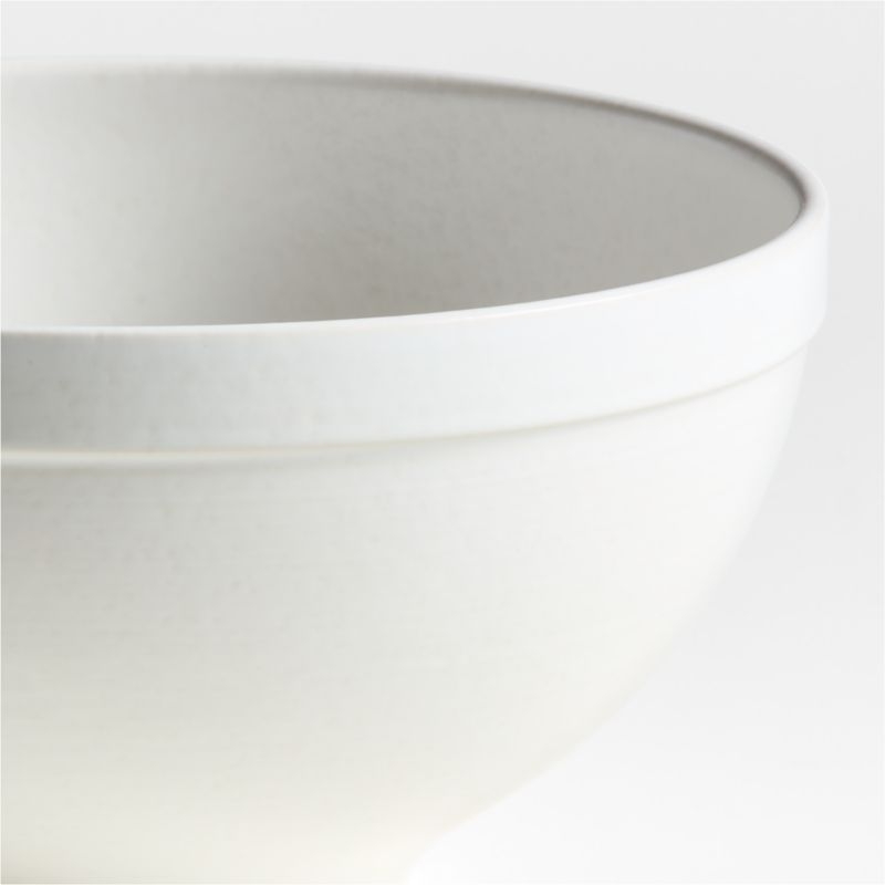 Villa White 10" Stoneware Serving Bowl - Image 2