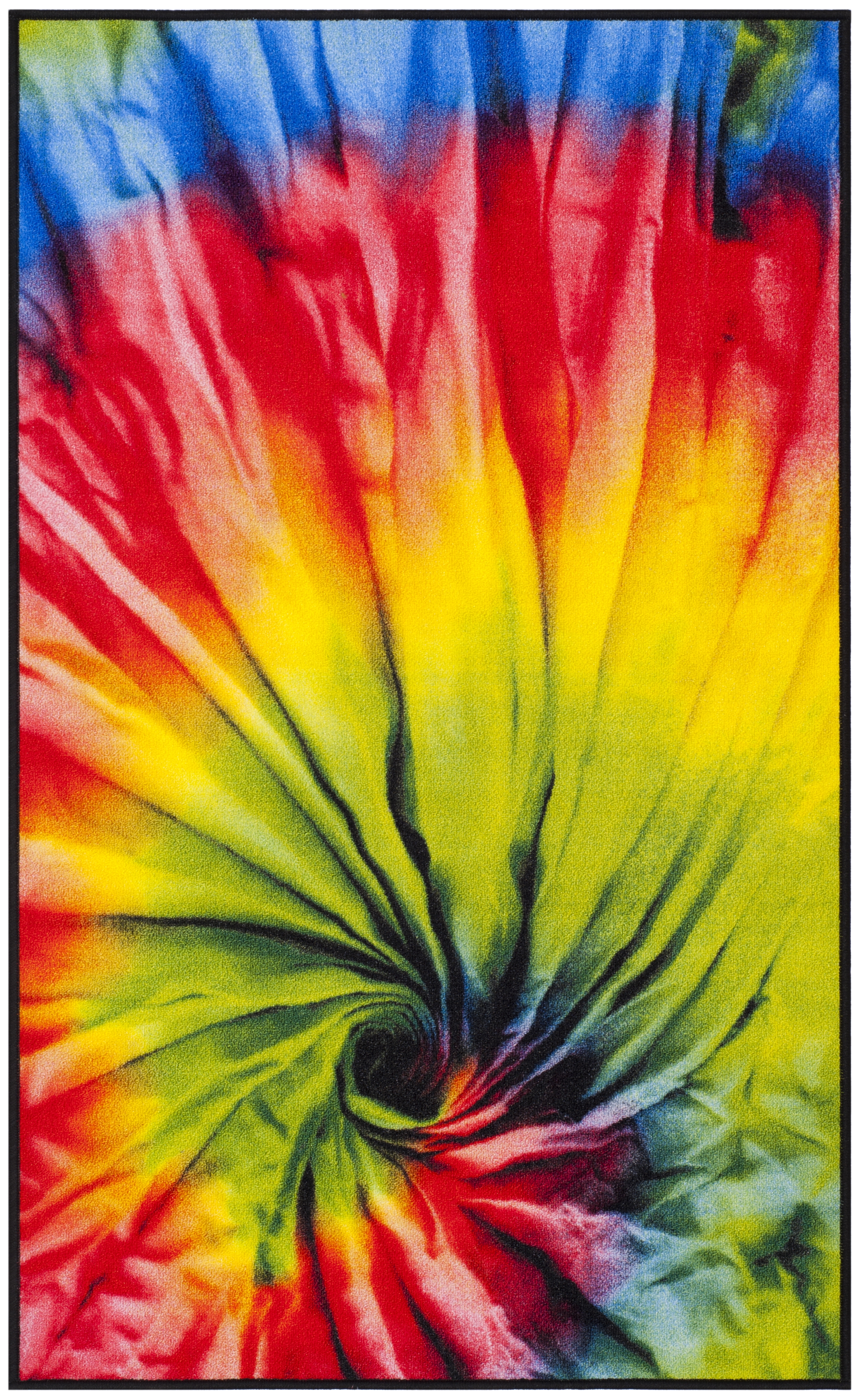 Arlo Home Woven Area Rug, PTB124A, Fuchsia/Yellow,  3' X 5' - Image 0