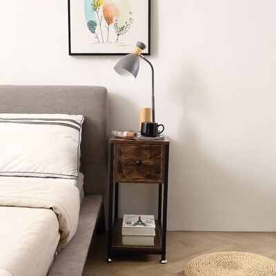 Galena 1 - Drawer Nightstand in Brown - Image 0