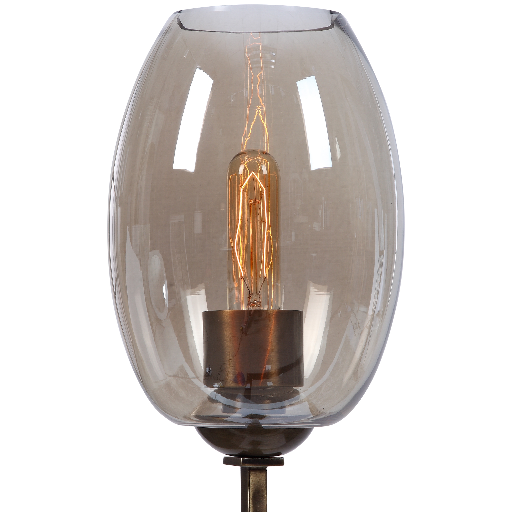 Marconi Brass Buffet Lamp - Image 4