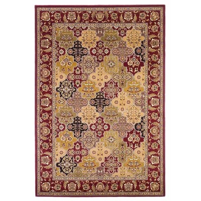 Trond Floral Red Area Rug - Image 0