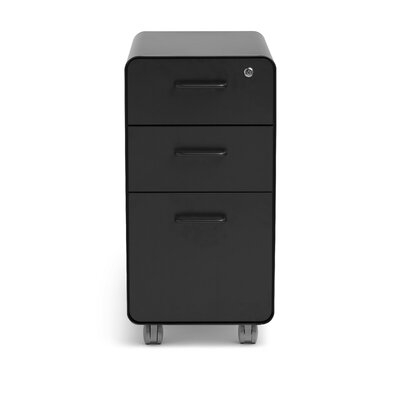 Slim Stow 3-Drawer Vertical Filing Cabinet - Image 0