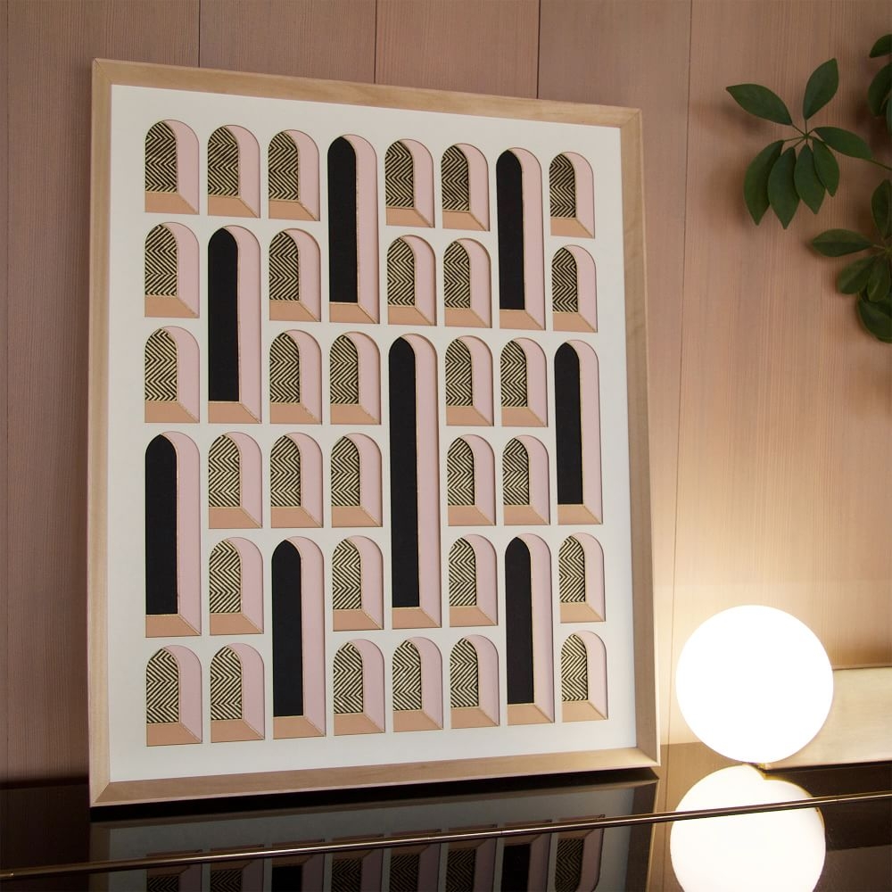 Viaduct Neutral Wall Art, Framed, 16"x20" - Image 0