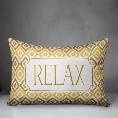 Acuff Relax Diamonds Outdoor Rectangular Pillow Cover and Insert - Image 0