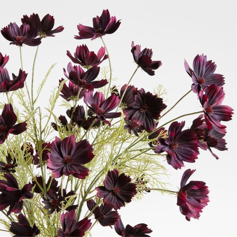 Faux Burgundy Cosmo Stem 35" by Abigail Ahern - Image 3