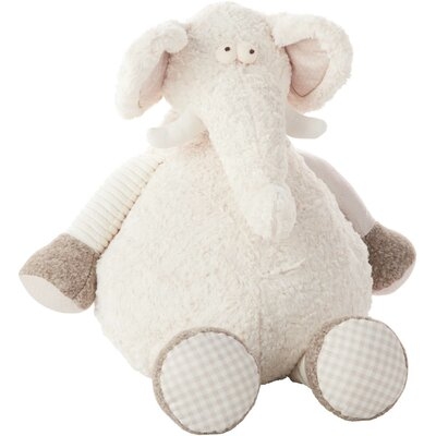 Kara Stuffed Elephant Novelty Pillow Cover & Insert - Image 0