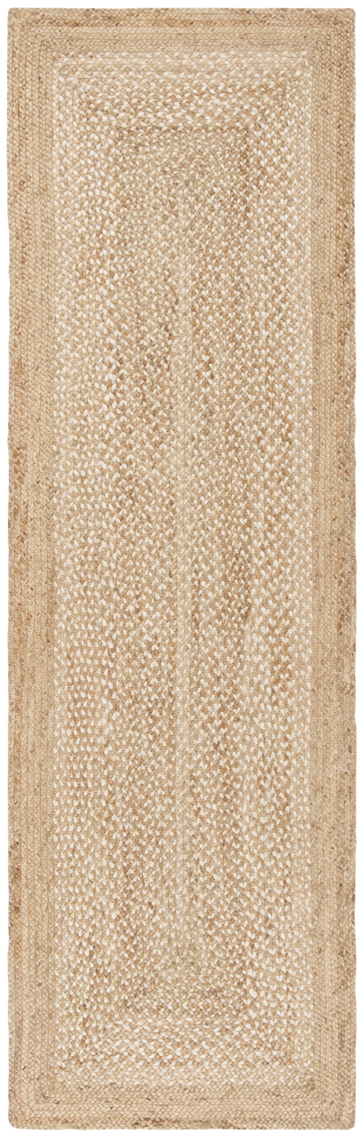 Arlo Home Hand Woven Area Rug, NF885B, Natural/Ivory,  2' 6" X 8' - Image 0