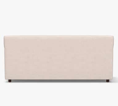 SoMa Hazel Upholstered Grand Sofa 85.5", Polyester Wrapped Cushions, Performance Heathered Tweed Graphite - Image 5