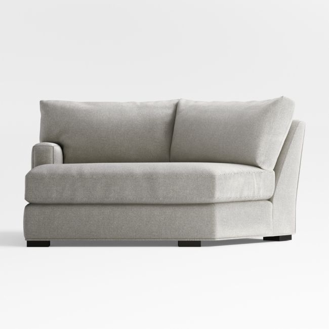 Axis Classic Left-Arm Angled Chaise Lounge Sectional Piece - Image 0