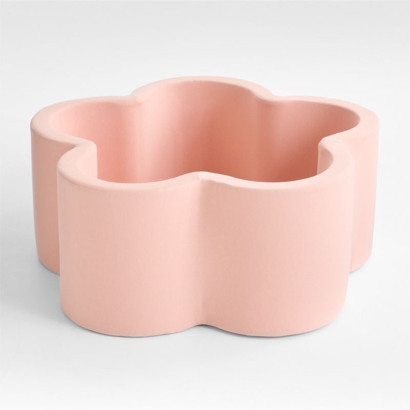 Baby and Toddler Flower Pop-Up Ball Pit with Neutral Balls - Image 3