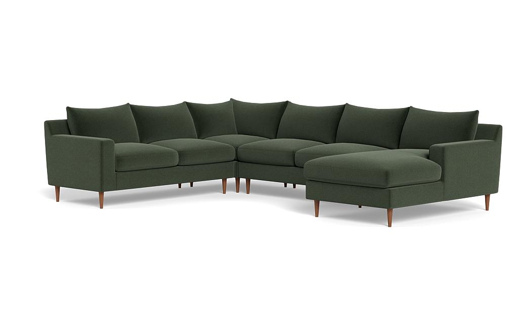 Sloan 4-Piece Corner Sectional Sofa with Right Chaise - Image 2