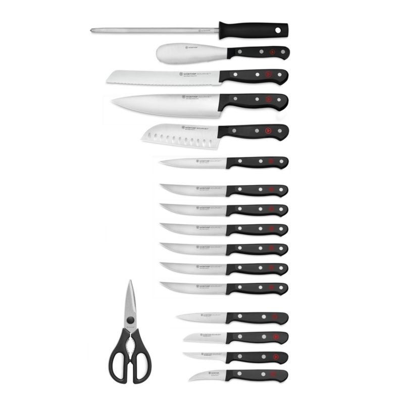 Wusthof ® Gourmet 18-Piece Knife Set - Image 1