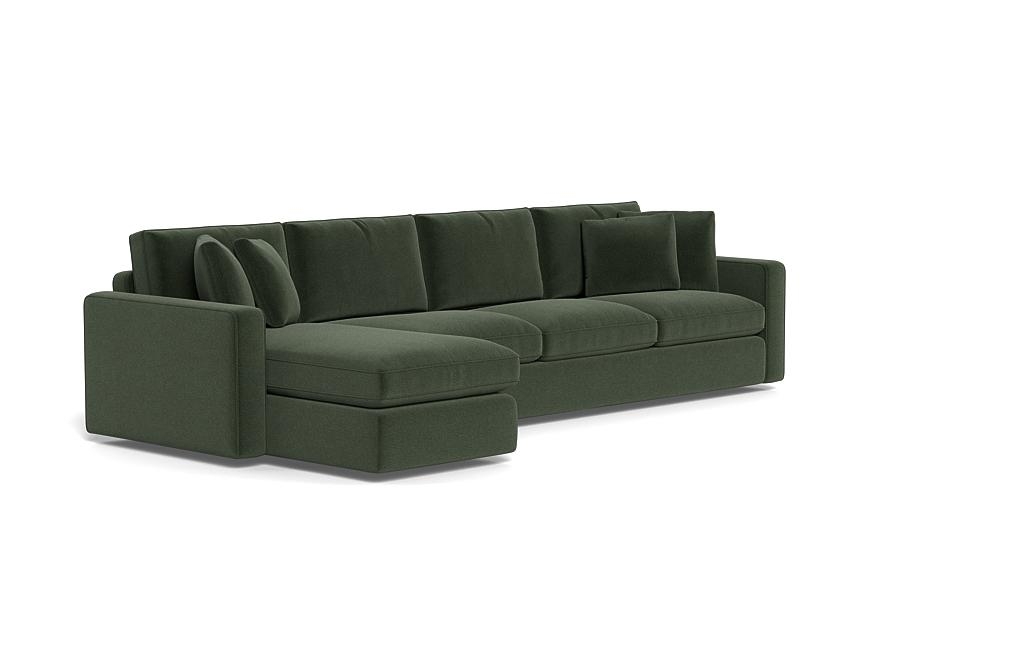 James 4-Seat Left Chaise Sectional with Storage - Image 1