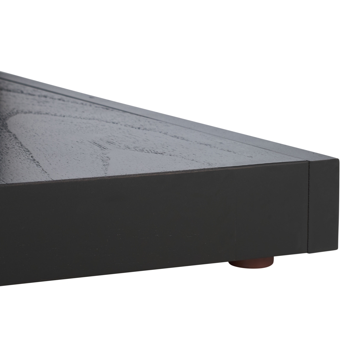 Tawney "C" Wood Accent Table - Black - Image 3