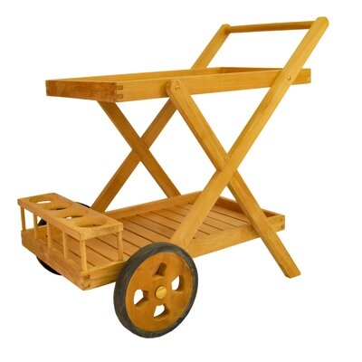 Cobana Teak Bar Serving Cart - Image 0