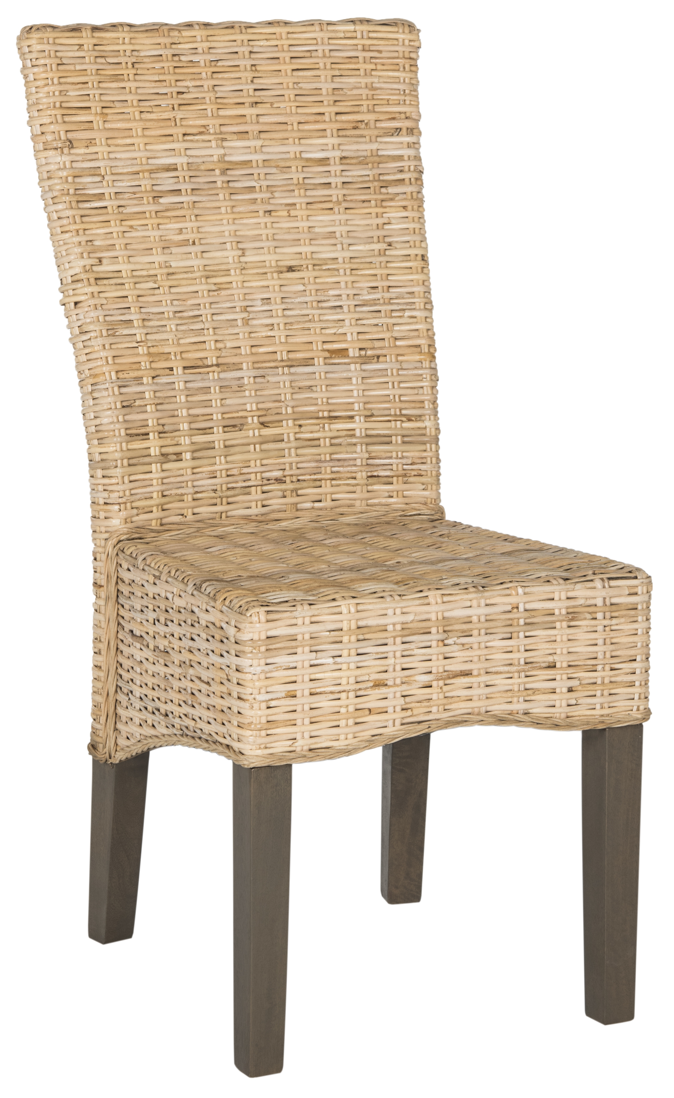 Ozias 19''H Wicker Dining Chair - Natural - Safavieh - Image 3