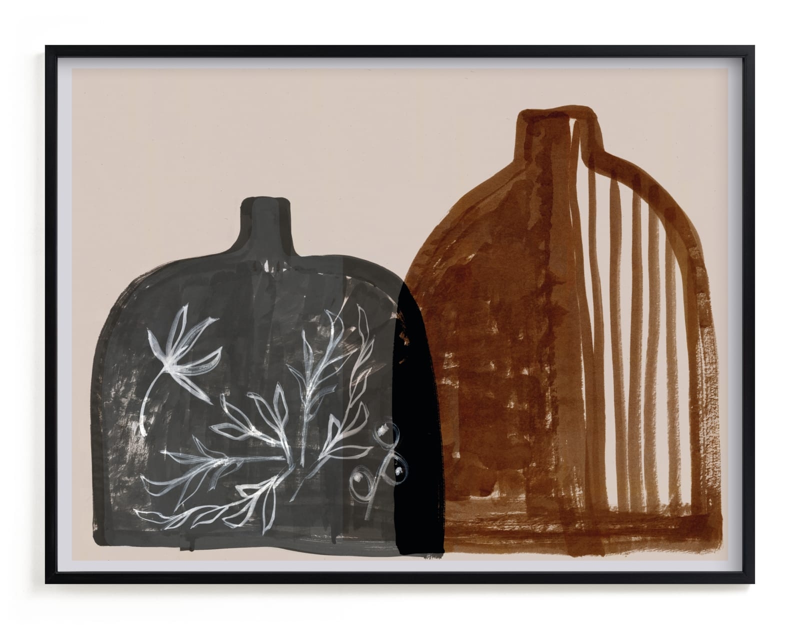 Two Vases Limited Edition Fine Art Print 2 - Image 0