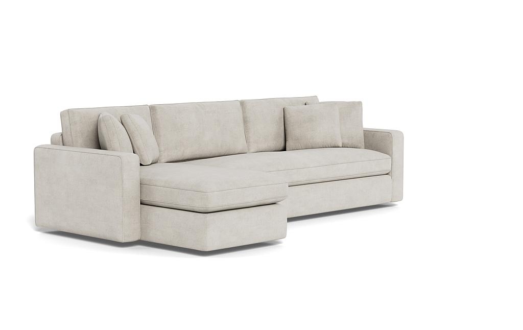 James 3-Seat Left Chaise Sectional with Storage - Image 1
